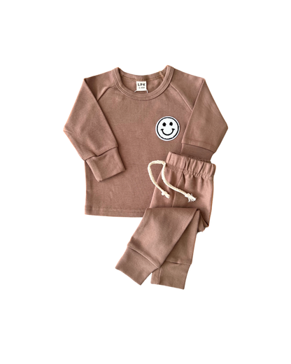 Lounge Set | Smiley Mocha